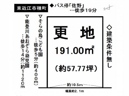 土地 - 滋賀県東近江市種町