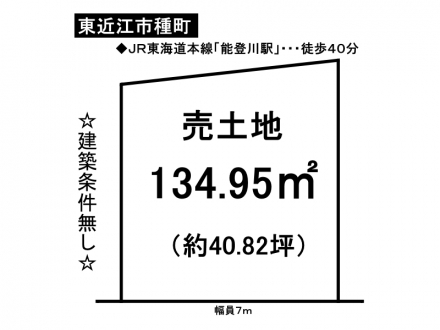 土地 - 滋賀県東近江市種町