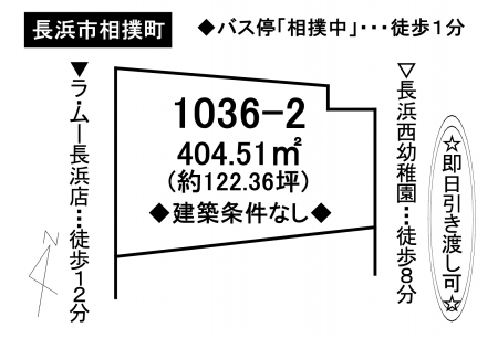 土地 - 滋賀県長浜市相撲町