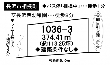 土地 - 滋賀県長浜市相撲町