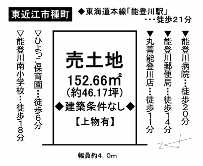 土地 - 滋賀県東近江市種町
