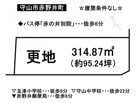 土地 - 滋賀県守山市赤野井町