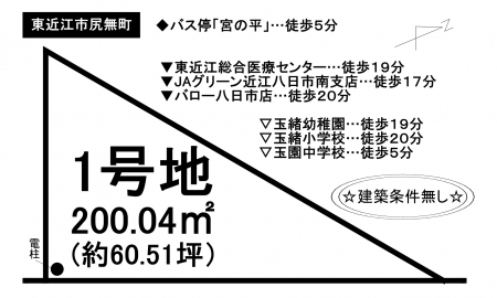 土地 - 滋賀県東近江市尻無町