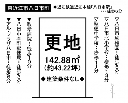 土地 - 滋賀県東近江市八日市町