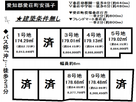 【愛荘町　分譲地情報】