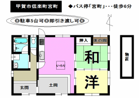 【甲賀市　中古戸建情報】