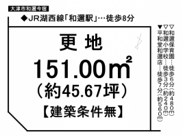 【大津市　売土地情報】