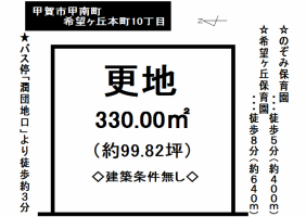 【甲賀市　土地情報】
