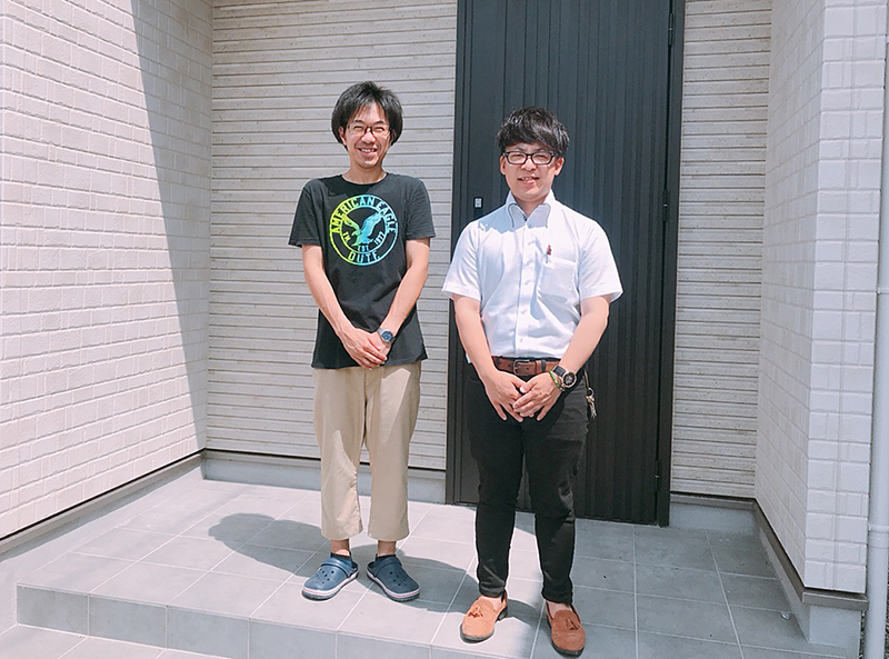 仕事場までも通いやすい新築の家！