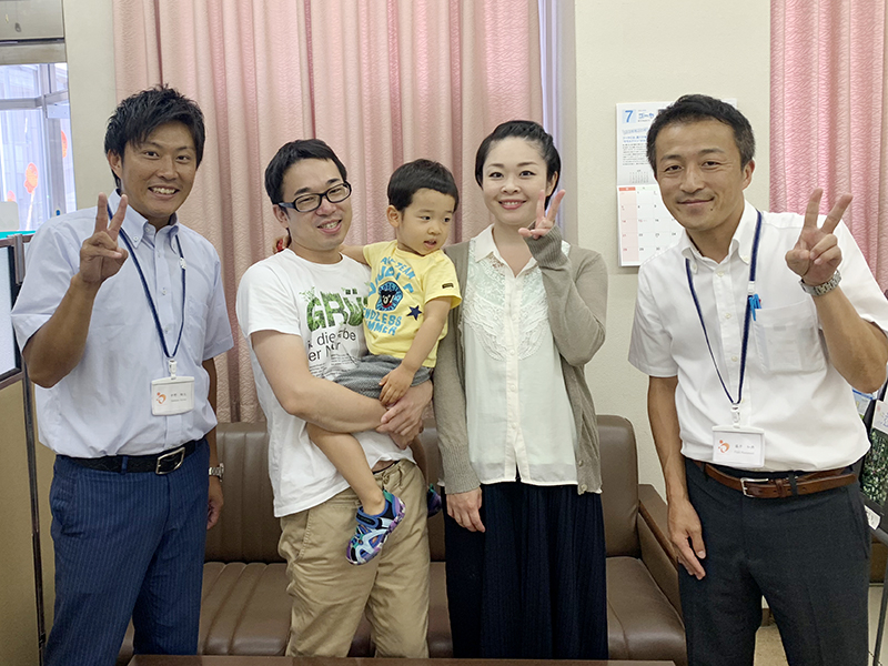 子育て環境重視で決定！