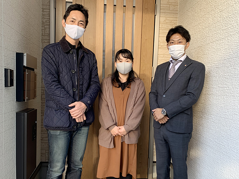 希望の学校区内で見つけたマイホーム