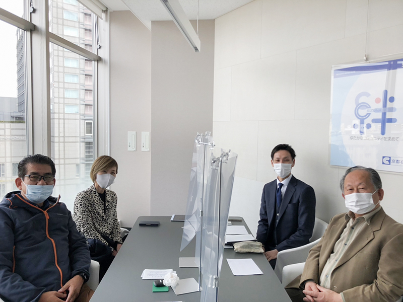 琵琶湖眺望のいい土地で！