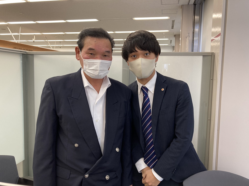 Y様とのご縁に感謝致します